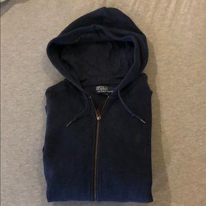 Men’s Polo Full Zip Hoodie